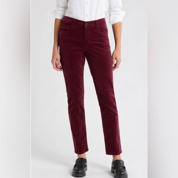 Kut from the Kloth Rachel High Waist Corduroy Mom Jeans - Picture 1 of 10